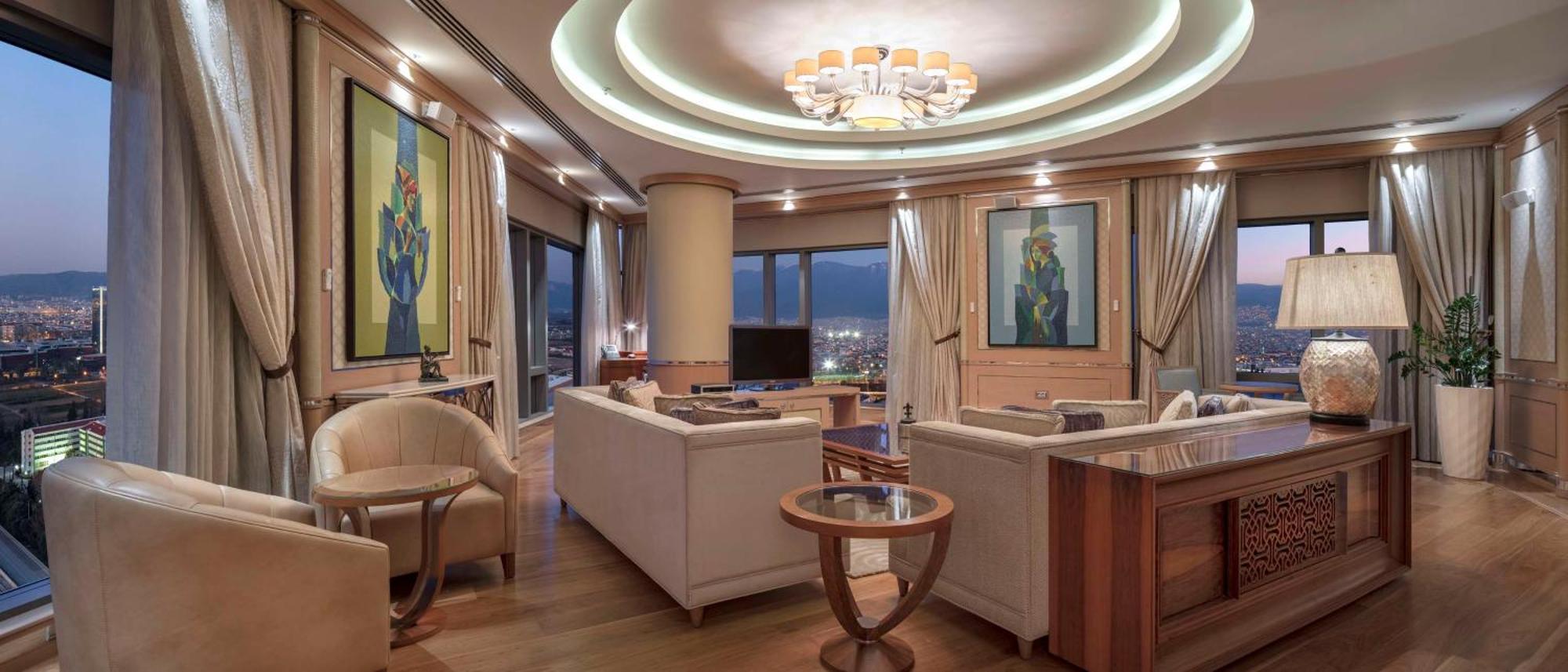 Hilton Bursa Convention Center & Spa Bagian luar foto
